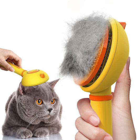 Cat Brush for Shedding Slicker, Brush for Indoor Cats, Cat Grooming Brush