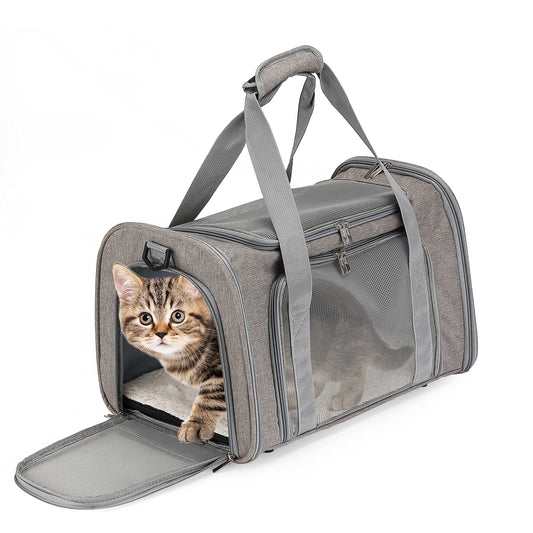 Cat Bag Carrier, Cat Travel Carrier, Soft Cat Carrier, Dog Travel Carrier