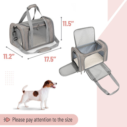 Cat Bag Carrier, Cat Travel Carrier, Soft Cat Carrier, Dog Travel Carrier